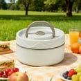 thumbnail image 4 of TIELUTT Lunch Isolé Portable Étanche Thermique en Acier Inoxydable 304 Z Wraps Réutilisables en Cire d'Abeille Wraps Alimentaires pour Sandwichs Organisation de Cuisine et Réfrigérateur Sacs de Rangement pour Légumes Sacs en Silicone Autoportants, 4 of 4