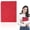 Red, variant on Clearance! A5 Retro Soft Surface Notebook In Deep Blue Planner Spiral Notebook