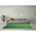 thumbnail image 3 of Ahgly Company Indoor Square Persian Emerald Green Traditional Area Rugs, 8' Square, 3 of 4