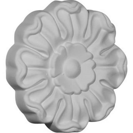 

Ekena Millwork Architectural Helene Rosette 3.87 In. OD X .62 In. P