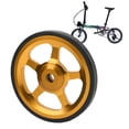 thumbnail image 1 of Folding Bike Easy Wheel, Smooth Rolling Easy to Move & Secure Fixation Portable Compact Design for Commuting & Travel, 1 of 7