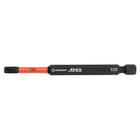 

Crescent Apex Torx Vortex Impact Power Bit T25 X 3-1/2