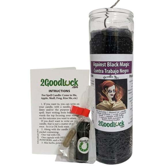 Hex Breaker Dressed Candle Kit - Contra Trabajo Negro