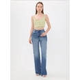 thumbnail image 3 of Square Neck Buttoned Cami Tank Top with Belt Detail, 3 of 5