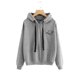 thumbnail image 2 of Gibobby Sudadera con capucha mujer, Sudadera con Capucha de Tejido Reversible(Gris,M), 2 of 3