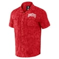 thumbnail image 2 of Men's Darius Rucker Collection by Fanatics  Scarlet Ohio State Buckeyes Team Color Button-Up Shirt, 2 of 3