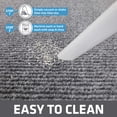 thumbnail image 6 of Drymate Cat Litter Trapping Mat, (Ridged Design), Traps Litter & Mess from Box, Soft on Kitty Paws -Absorbent/Waterproof/Urine-Proof- Machine Washable, Durable (28" x 36"), 6 of 9
