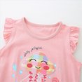 thumbnail image 6 of HCNTES Toddler Girl Summer Clothes 2T 3T 4T 5T Outfits Cotton Sleeveless Tank Tops Shorts Little Girl Clothing Set 4th of July Outfits for Girls, 6 of 8