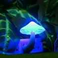 thumbnail image 4 of pdqouc Cute Mushroom Night Light Yellow Led Light Sensing Night Light Light LED Light Bedside Feeding Light Creative Bedroom Lights Decorations Kids Gifts, 4 of 7