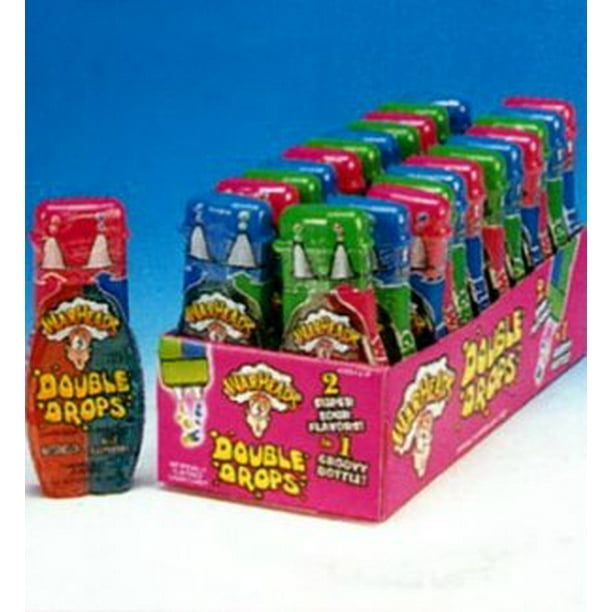Mega Warheads Sour Liquid Double Drops 24 CT