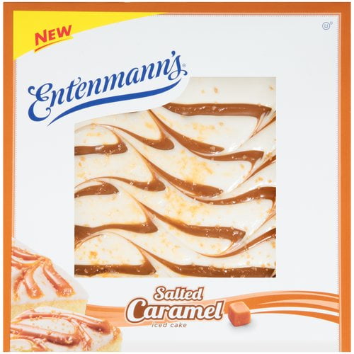 Entenmann's Salted Caramel Iced Cake, 18 oz