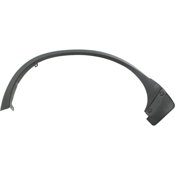Fender Trim Compatible with 2013-2016 Mazda CX-5 Rear, Right Passenger Black