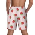 thumbnail image 4 of Fotbe Strawberry Men’s Swim Trunks Quick Dry Swim Shorts Board Shorts with Mesh Lining-Small, 4 of 9