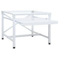 thumbnail image 4 of vidaXL Double Washing and Drying Machine Pedestal White, 4 of 11