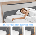 76" King Bed Wedge Pillow,Headboard Pillow Wedge/Mattress Gap Filler