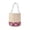 Purple, variant on Partheme Halloween Basket, Trick or Treat Bag, Plaid Halloween Tote Bag, Pumpkin Candy Bucket for Toddlers, Boo Basket Gifts,Costume Accessory , White