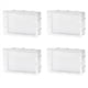 thumbnail image 1 of 4X Moldes de Resina Grandes, Moldes de Silicona Rectangulares para FundicióN de Resina, Moldes de Resina Epoxi para la ConservacióN de Flores, ArtesaníAs de Resina, 1 of 7