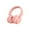 Pink, variant on Bluetooth headphones with up to 40 hours battery, microphone for call, foldable and comfortable, Android and iOs compatible