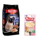 thumbnail image 1 of Kattos Fortachon Power 15 kg + Churu Snack Salmon y Atun 14 g (4 Pzas.), 1 of 3