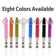thumbnail image 2 of Dog Whistle,Dog Whistle to Stop Barking Neighbors Dog,Adjustable Ultrasonic Silent Dog Whistle,Professional Recall Dog Training Whistles,with Lanyard, 2 of 11