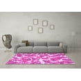 thumbnail image 3 of Ahgly Company Indoor Rectangle Abstract Pink Modern Area Rugs, 5' x 7', 3 of 4