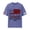 Blue, variant on CIENVNSTG Men's Oversize Crewneck Graphic T-Shirts USA 250th Anniversary Patriotic Star and Stripe Flag 1776-2026 Print Short Sleeve Independence Day Casual Tops Green 3XL