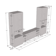 thumbnail image 6 of Duke WH-EF Entertainment Center, 6 of 6
