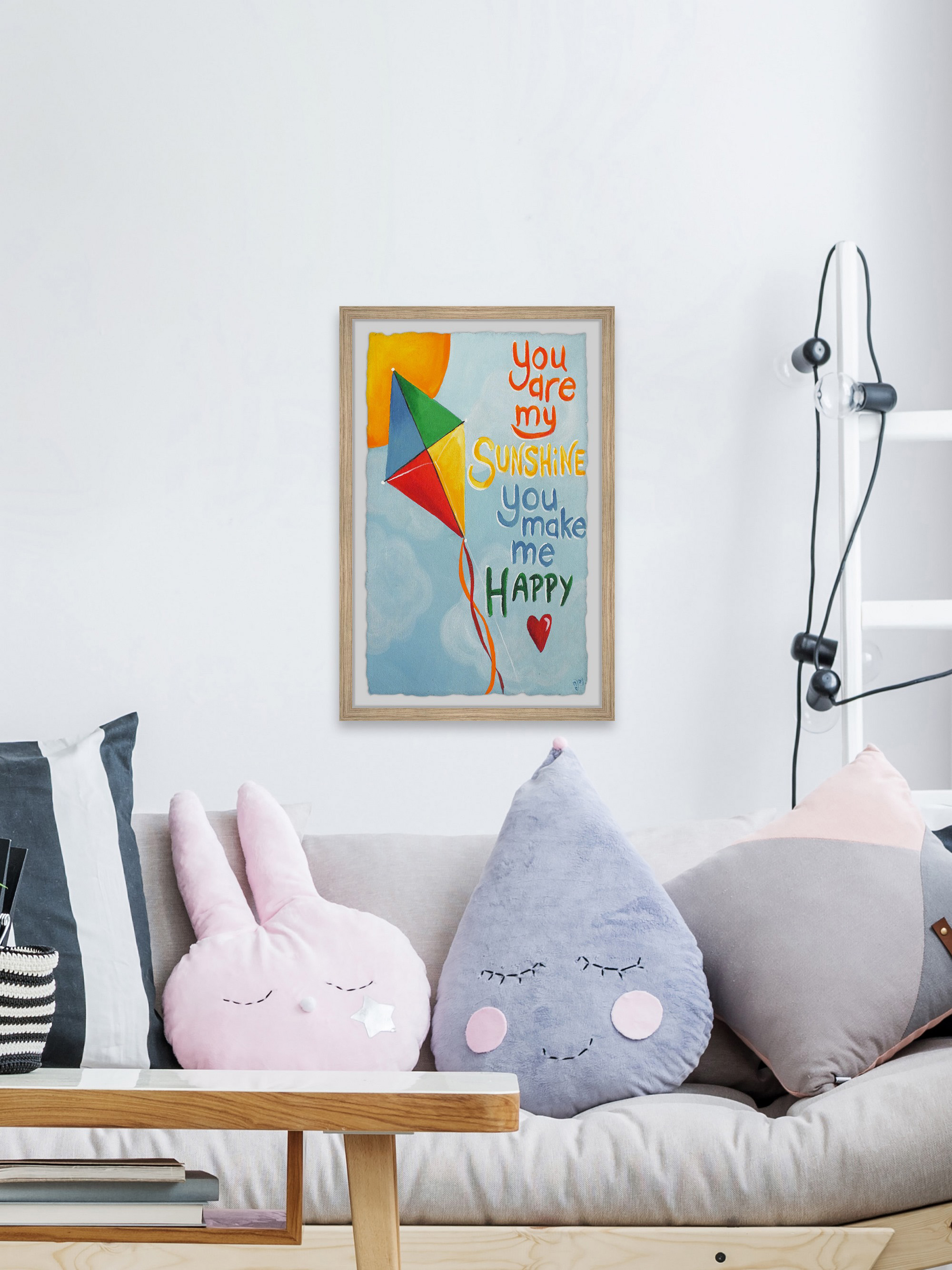 Marmont Hill Sunshine Kite II by Nicola Joyner Framed Wall Art