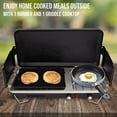 thumbnail image 6 of Hike Crew Portable Gas Camping Stove Grill Propane Burner for Camping and Outdoor Cooking, 6 of 6