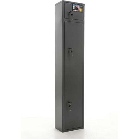 SK New Interiors Buffalo 1520 Two Doors Gun Rifle Shotgun Metal Security Cabinet Safe Storage