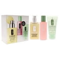 thumbnail image 3 of Clinique 3-Step Skin Care System - Combination Oily Skin , 3 Pc Kit 1oz Liquid Facial Soap, 2oz Clarifying Lotion - 3, 6.7oz Dramatically Different Moisturizing Gel, 3 of 5