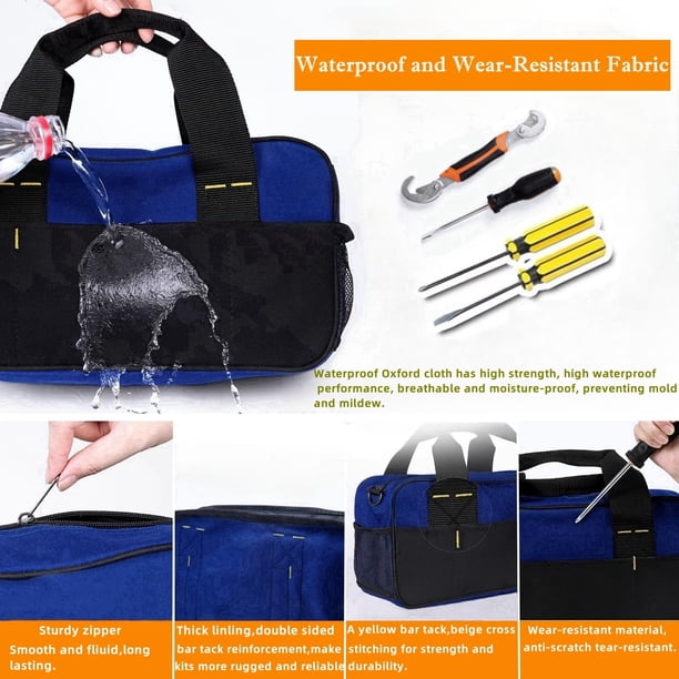 Bolsa De Herramientas Pequeña Impermeable 5 Piezas 25x10 Cm | Meses Sin