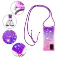 thumbnail image 5 of Funda para Samsung Galaxy S20 Plus 5G Brillantina Líquida Divertida Reluciente y con Cristales en Movimiento Cuerpo Cruzado con Cordón Ajustable, 5 of 5