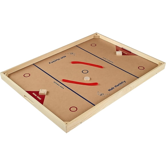 Tabla de madera Nok Hockey Game Carrom Champion, tamaño grande