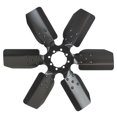 thumbnail image 1 of Aspa de Ventilador Derale 17118 46 cm Acero Embrague 18" Negro, 1 of 1