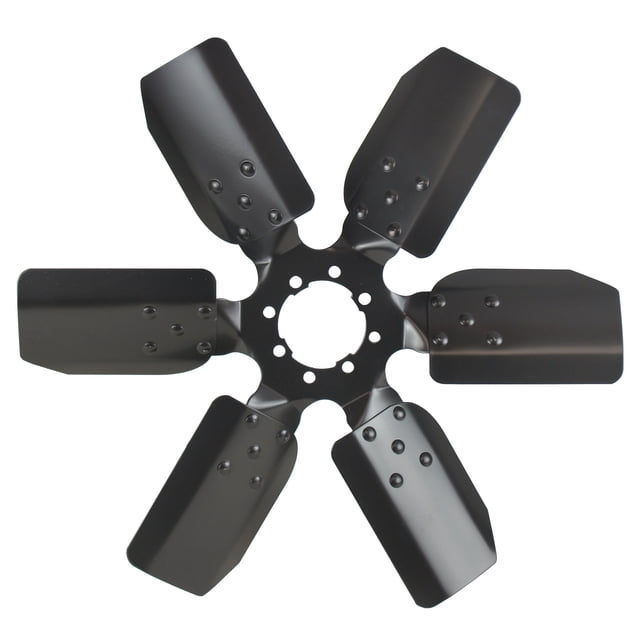Aspa de Ventilador Derale 17118 46 cm Acero Embrague 18" Negro