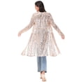 thumbnail image 6 of Women's Sparkly Sequin Cardigan Long Sleeve Open Front Glitter Kimono, 6 of 7