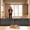 Black, variant on Retractable Baby Gate, TULILLO 42in Tall Baby Safety Gate, 150" Wide Baby Gate Dog Gate for Stair, Doorway, Auto-Lock,White(Drill Needed)