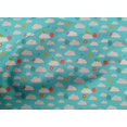 thumbnail image 4 of oneOone Cotton Poplin Fabric Insect|Balloon & Clouds Nature Printed Fabric 1 Yard 56 Inch Wide, 4 of 4