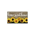 thumbnail image 2 of Brown Wood Sunflower Flowers Kitchen Rugs and Mats Sets Of 2,Kitchen Decoration Rugs,Rubber Backing Non-Slip Floor Mat for Sink Washable Waterproof Laundry Room Runner Rugs, 2 of 7