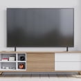thumbnail image 3 of Hemobllo 2-Pack Black TV Riser Stand Universal Fit Stable Base for Home and Office Use, 3 of 8