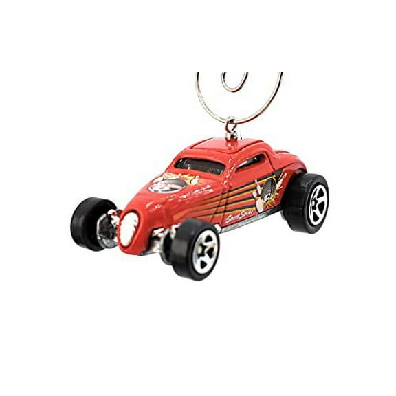 Christmas Ornament for Sooo Fast Hot Rod Red Bowling