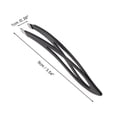 thumbnail image 2 of Unique Bargains 1 Pc Reusable Eyebrow Tweezer for Bathroom Travel Hotel Black Stainless Steel, 2 of 4