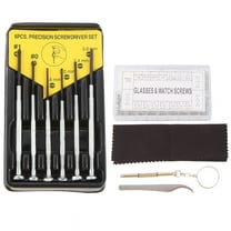 Eyeglass Repair Kit Sunglasses Repair Kit With Nose Pads Screws Screwdriver Tweezers For Watch Clock Spectacle Repair