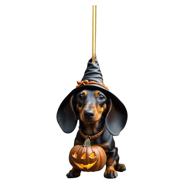 Liquidación Halloween Decoration Dog Hanging, Halloween Christmas Tree Pendant Home Decoration Window Car Ornament, Backpack Ornament, Halloween Ornament