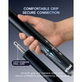 thumbnail image 3 of CRICAL Carbon Fiber Pool Cue Stick 58" Billiard Cue Professional Low Deflection Pool Sticks with 3/8 * 8 Pin Joint and 12.5mm Tip, 3 of 7