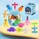 thumbnail image 3 of Juguetes de ventosa con almacenamiento de cáscara de huevo juguetes sensoriales Montessori para niños pequeños, 3 of 9