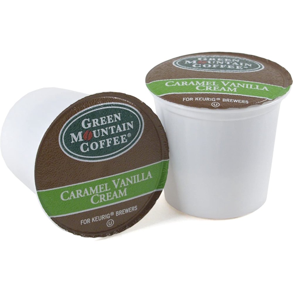 Green Mountain Caramel Vanilla Cream Coffee Keurig K-Cups ...