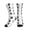 1 Black, variant on Men's Field Hockey Novelty Athletic Socks Women's Digital Printing Funky Patterned Crew Socks