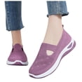 thumbnail image 3 of Guttear Slip on Shoes for Women Comfortable Work Shoes,cute Penny Loafer Slip on Shoes, 3 of 5